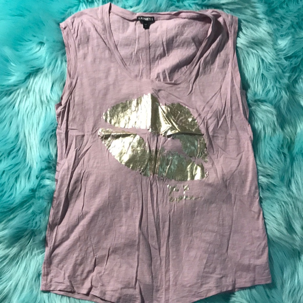 Express L sleeveless T-shirt
